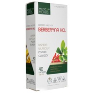 Medica Herbs Berberine HCL 500 mg 40 kapsúl Medica Herbs Berberine HCL 500 mg 40 kapsúl