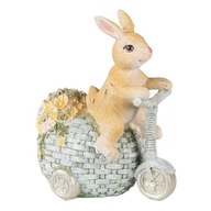 Figúrka zajačika na bicykli A Clayre & Eef Figúrka zajačika na bicykli A Clayre & Eef