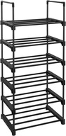 Modulárny botník, čierny, 106 cm, priestranný, LOFT Modulárny botník, čierny, 106 cm, priestranný, LOFT