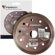 Diamantový kotúč na suché rezanie 125 mm Ferrati Grani na keramiku a kameň Diamantový kotúč na suché rezanie 125 mm Ferrati Grani na keramiku a kameň