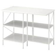 IKEA ENHET Kuchynský ostrovček biely 123x63,5x91 cm