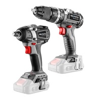 Súprava: 58g028 rázový uťahovák + 58G020 GRAPHITE príklepový vŕtací skrutkovač