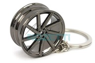 Vossen CVT ráfikový krúžok na kľúče, čierny chróm Vossen CVT ráfikový krúžok na kľúče, čierny chróm