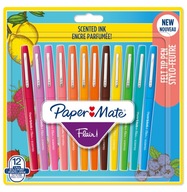 Fixky Paper Mate Flair, 12 farieb, voňavé