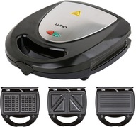Hriankovač 3v1 TOASTOVAČ Vaflovač GRIL 3 TANIERE 760W Hriankovač 3v1 TOASTOVAČ Vaflovač GRIL 3 TANIERE 760W