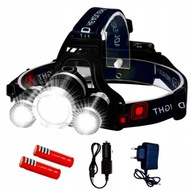 HLAVOVÁ LAMPA 3x LED T6 CREE VÝKONNÁ BATÉRIA HLAVOVÁ LAMPA HLAVOVÁ LAMPA 3x LED T6 CREE VÝKONNÁ BATÉRIA HLAVOVÁ LAMPA