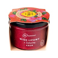 Lipový med s brusnicami BEHARMONY krém 230g Lipový med s brusnicami BEHARMONY krém 230g
