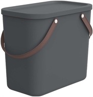 EKOLOGICKÁ RECYKLOVANÁ UNIVERZÁLNA NÁDOBA S ROTHO DRŽADLAMI 25 L ŠEDÁ EKOLOGICKÁ RECYKLOVANÁ UNIVERZÁLNA NÁDOBA S ROTHO DRŽADLAMI 25 L ŠEDÁ