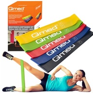 SET 5x cvičebných pásov MINI BAND FITNESS SET 5x cvičebných pásov MINI BAND FITNESS
