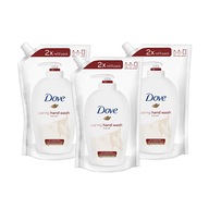 Dove Fine Silk tekuté mydlo náhradná náplň 3 x 500 ml