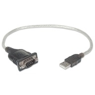 MANHATTAN prevodník USB na RS232 sériový port MANHATTAN prevodník USB na RS232 sériový port