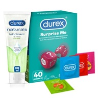 DUREX Surprise Me 40 + kondómy Gel Naturals