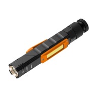 NABÍJAČNÁ USB BATERKA 300 LM NÁSTROJE 2V1 CREE XPE + COB NEO