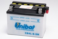 Batéria Unibat CB4L-B, YB4L-B 4 Ah 56 A