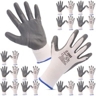 Pracovné rukavice Nitrilové rukavice Strong 12 párov Pracovné rukavice Nitrilové rukavice Strong 12 párov
