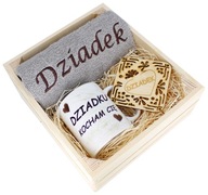 SKVELÝ DARČEK PRE DEDKA UTERÁK + KRABIČKA NA HRNKY SKVELÝ DARČEK PRE DEDKA UTERÁK + KRABIČKA NA HRNKY