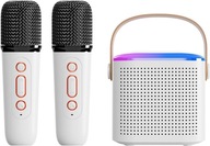 PRENOSNÝ MINI KARAOKE STROJ S 2 BEZDRÔTOVÝMI MIKROFÓNMI PRENOSNÝ MINI KARAOKE STROJ S 2 BEZDRÔTOVÝMI MIKROFÓNMI