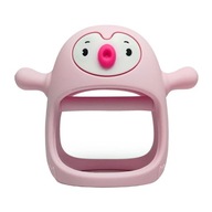 SMILY MIA Penguin Buddy Pink silikónové hryzátko SMILY MIA Penguin Buddy Pink silikónové hryzátko