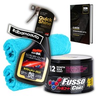 Set Soft99 Permanent Wax Fusso Coat 12 qd Quick Detailer Luxury Gloss 200g Set Soft99 Permanent Wax Fusso Coat 12 qd Quick Detailer Luxury Gloss 200g