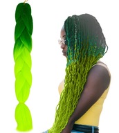 Vrkoče zo syntetických vlasov Dreadlocks Ombre Neon Long for Braid Straight Vrkoče zo syntetických vlasov Dreadlocks Ombre Neon Long for Braid Straight