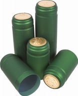 HEAT SHRINK CAPS, víno, 100 ks, ZELENÉ HEAT SHRINK CAPS, víno, 100 ks, ZELENÉ