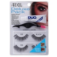 Ardell Deluxe Pack sada umelých mihalníc 2 páry 105 Black Ardell Deluxe Pack sada umelých mihalníc 2 páry 105 Black
