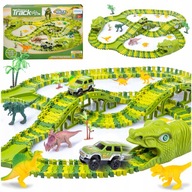 Detská hračka Kinderplay Dinosaur Race Track 240 kusov
