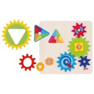 Detské hračky Gears Drevené puzzle Detské hračky Gears Drevené puzzle