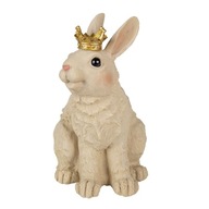 Dekoratívna figúrka korunovaného králika Clayre & Eef