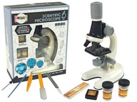 Edukačná sada Detský mikroskop Biela
