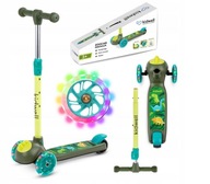 Kidwell Zoocar LED trojkolesová kolobežka pre chlapcov Kidwell Zoocar LED trojkolesová kolobežka pre chlapcov