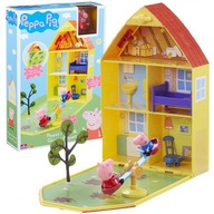 TMToys Peppa Pig Set DOM SO ZÁHRADOU + 2 FÓRKY