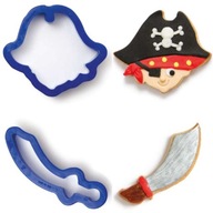 FORMY na rezanie pirátskej šable COOKIES FORMY na rezanie pirátskej šable COOKIES