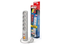 ACAR POWER STRIP PREDLŽOVACÍ KÁBEL 5 ZÁSUVEK 5M ACAR POWER STRIP PREDLŽOVACÍ KÁBEL 5 ZÁSUVEK 5M
