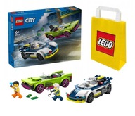 LEGO CITY 6+ DVE AUTÁ POLICAJNÉ AUTO NAHNAČKA NA SVALOVÉ AUTO 60415 LEGO CITY 6+ DVE AUTÁ POLICAJNÉ AUTO NAHNAČKA NA SVALOVÉ AUTO 60415