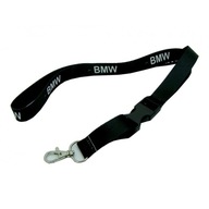 Šnúrka BMW čierna + nápis šírka 20mm, dĺžka 52cm