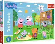 PEPPA PIG PUZZLE MAXI 24 ks. HRANIE NA ZEMI PEPPA PIG PUZZLE MAXI 24 ks. HRANIE NA ZEMI
