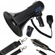 Tonsil Megafon TE 24/20 Nahrávacia Siréna MP3 REC USB SD Black + Batéria Tonsil Megafon TE 24/20 Nahrávacia Siréna MP3 REC USB SD Black + Batéria