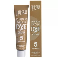 BRONSUN krémová farba na obočie a mihalnice 15 ml Svetlohnedá 5 BRONSUN krémová farba na obočie a mihalnice 15 ml Svetlohnedá 5