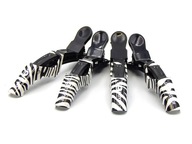 Kadernícke svorky Head Jog Dino Zebra 4 ks Kadernícke svorky Head Jog Dino Zebra 4 ks