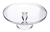 CAKE PLATE stojan na ovocný koláč vyrobený zo skla CAKE PLATE stojan na ovocný koláč vyrobený zo skla