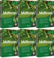 Multicopy A4 kopírovací papier 80g 500 listov biely x6 Multicopy A4 kopírovací papier 80g 500 listov biely x6