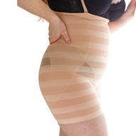 Nohavičky na chudnutie bruška popôrodné béžové XL