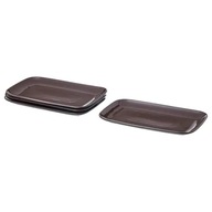 IKEA FARGKLAR Tanier lesklá hnedá 30x18 cm IKEA FARGKLAR Tanier lesklá hnedá 30x18 cm