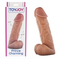 Dildo so semenníkmi. Penis je hrubý a dlhý, 20 cm Dildo so semenníkmi. Penis je hrubý a dlhý, 20 cm