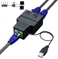 SPLITTER LAN 1x2 ADAPTÉR RJ45 SPLITTER 100 Mbps SPLITTER LAN 1x2 ADAPTÉR RJ45 SPLITTER 100 Mbps