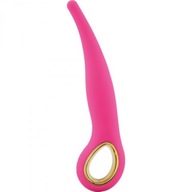 Toyz4Lovers Anal Slim Grip vibrátor, ružový, 18 cm