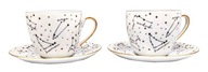 SET.2 ŠÁLKY A PODŠÁLKY 300ML ZODIAK WHITE BOGUCICE SET.2 ŠÁLKY A PODŠÁLKY 300ML ZODIAK WHITE BOGUCICE