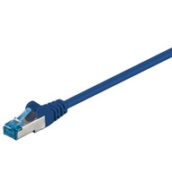 CAT 6A S/FTP LAN Patchcord kábel, modrý, 10 m CAT 6A S/FTP LAN Patchcord kábel, modrý, 10 m