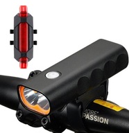 Svetlo na bicykel 2 x LED CREE XML-T6 1800mAh (E096) Svetlo na bicykel 2 x LED CREE XML-T6 1800mAh (E096)